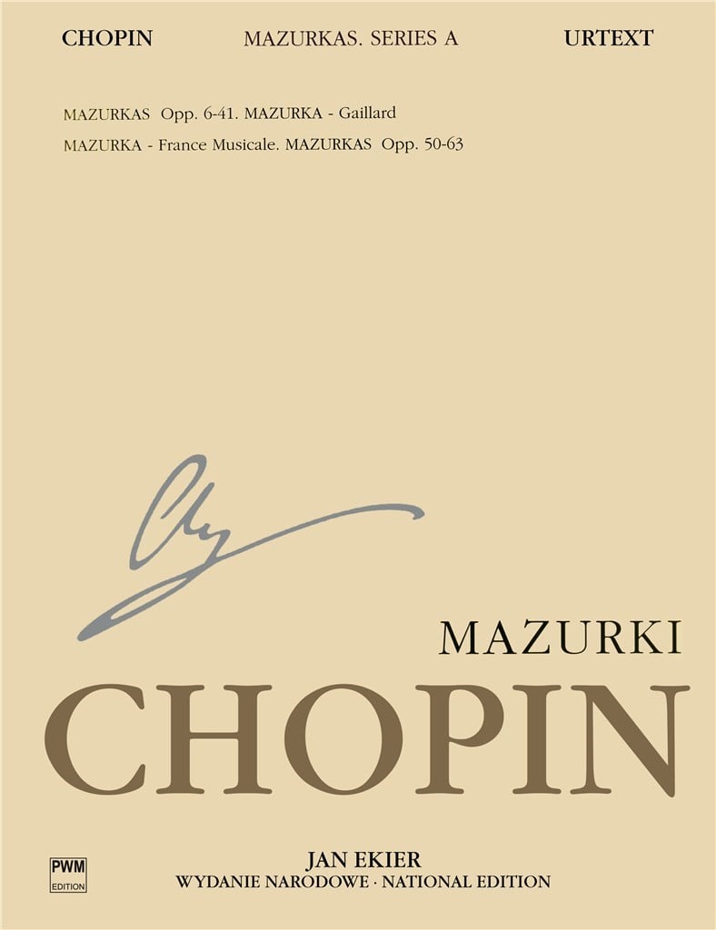 Edizione Nazionale: Mazurche (Urtext)